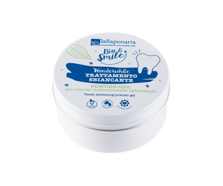 WonderWhite - Tratamiento blanqueador de dientes 50 g La Saponaria