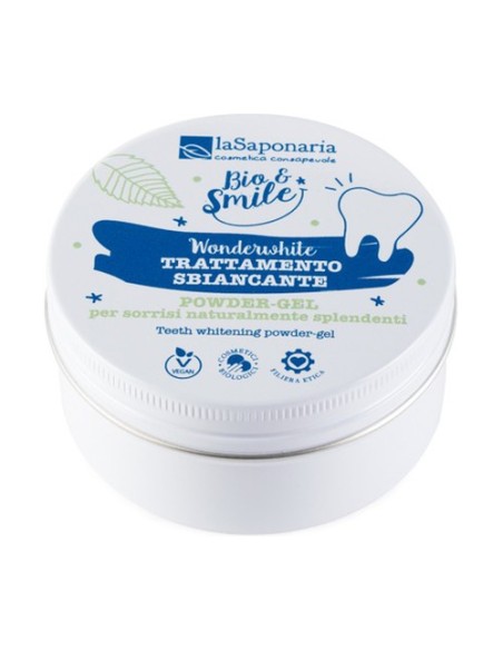 WonderWhite - Tratamiento blanqueador de dientes 50 g La Saponaria