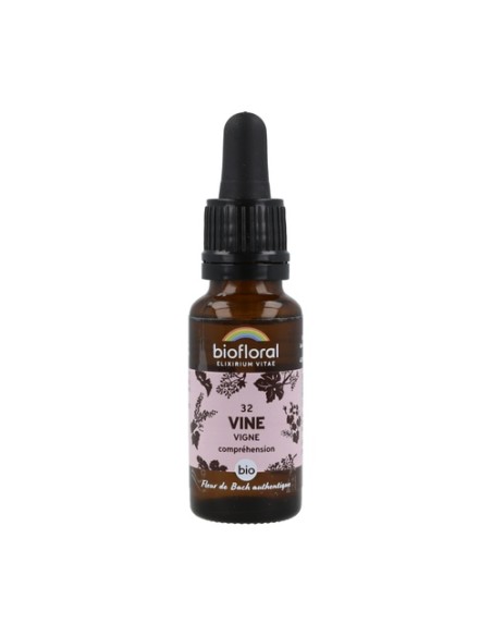 Vid orgánica 20 ml de elixir floral Biofloral