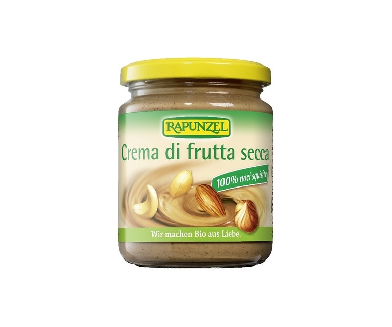 Crema mezcla 4 frutos secos rapunzel 250 g de crema Rapunzel