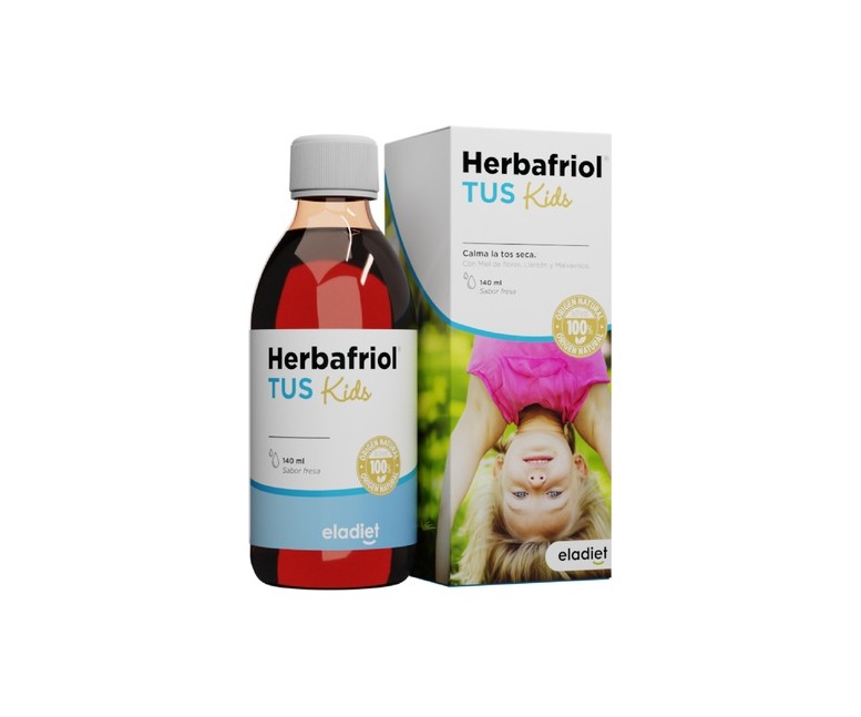 Herbafriol TUS kids 140 ml (Fresa) Eladiet