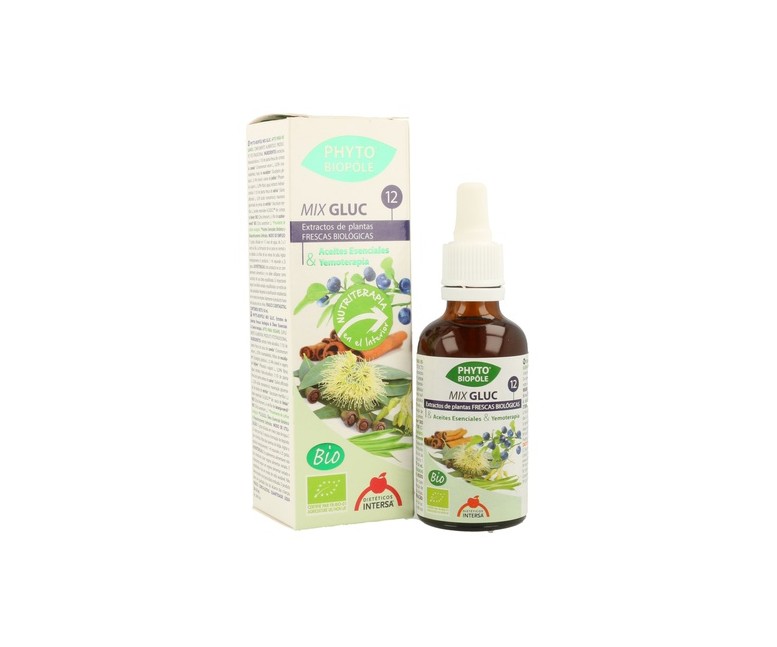 Phytobiopole Mix Gluc 12 (Regulación De Azúcar) 50 ml Intersa