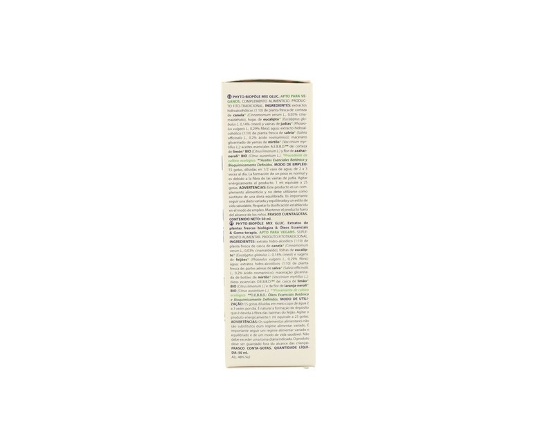 Phytobiopole Mix Gluc 12 (Regulación De Azúcar) 50 ml Intersa