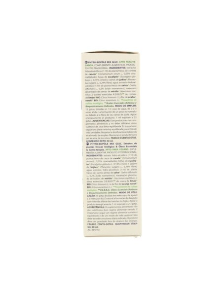 Phytobiopole Mix Gluc 12 (Regulación De Azúcar) 50 ml Intersa