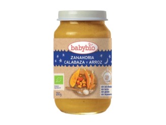Tarrito Buenas Noches Zanahoria-Calabaza-Arroz 6m+
