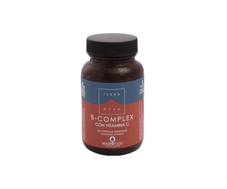 B-Complex con Vitamina C 50 cápsulas Terranova