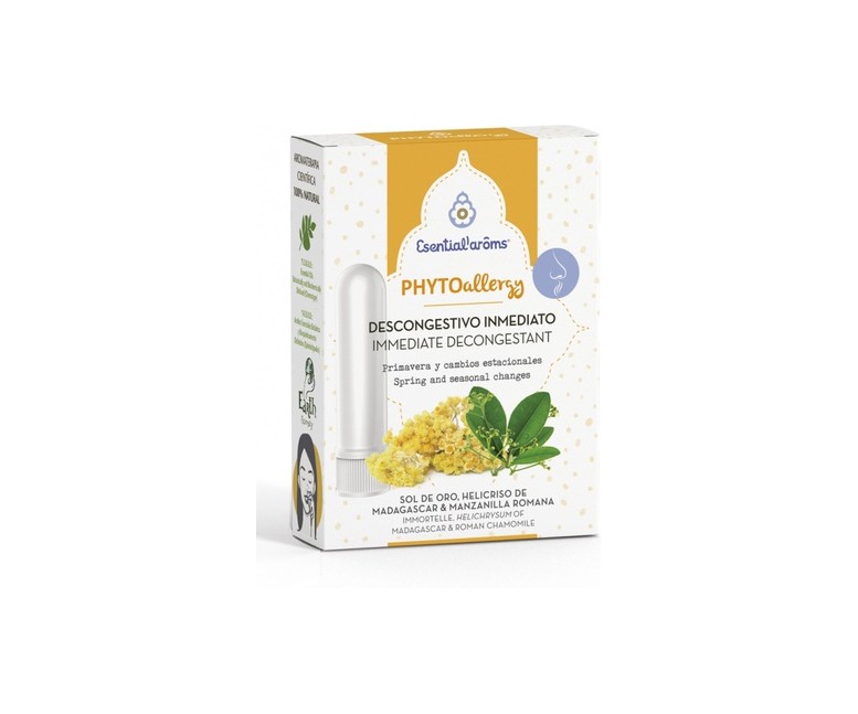 Phyto Allergy 5 ml + 2 Stick Inhaladores 5 ml + 2 stick Esential Aroms