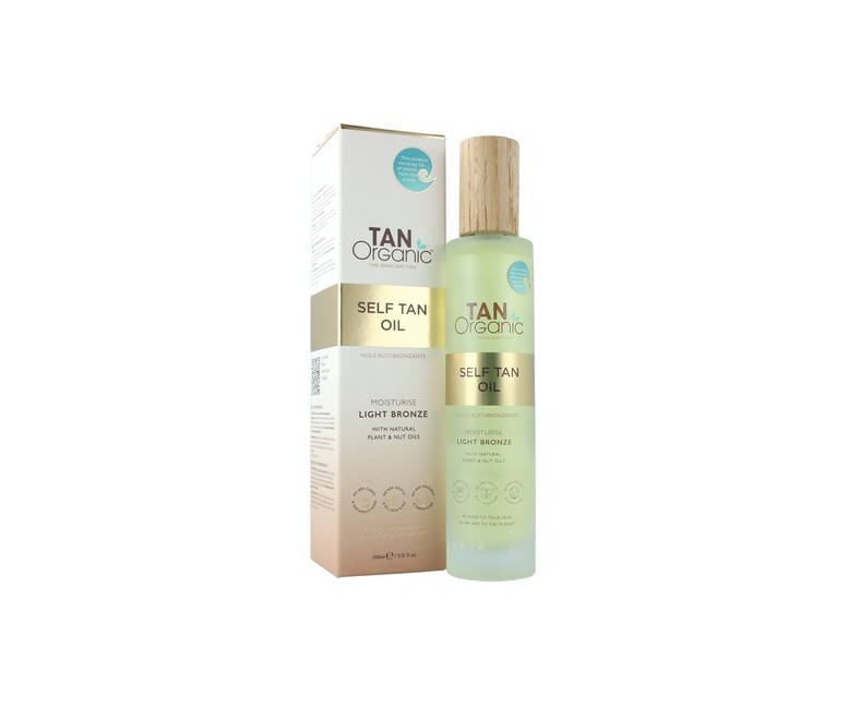 Autobronceador Hidratante Transparante (Tanorganic Oil) 100 ml de aceite (Cítricos) Tanorganic