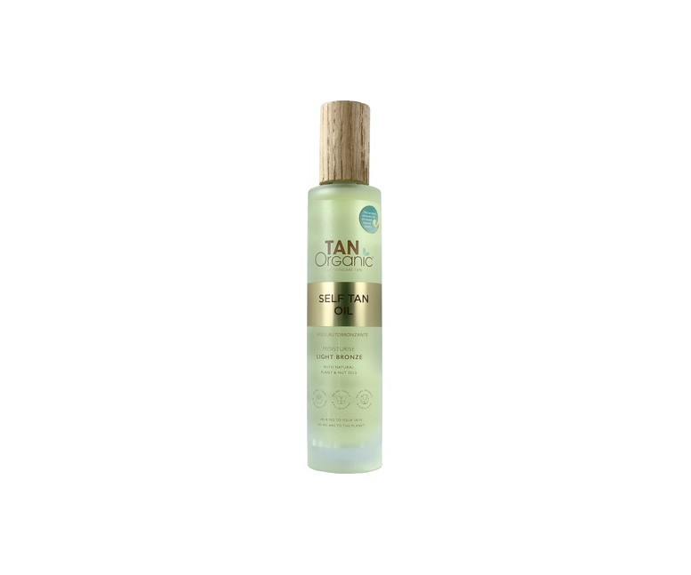 Autobronceador Hidratante Transparante (Tanorganic Oil) 100 ml de aceite (Cítricos) Tanorganic