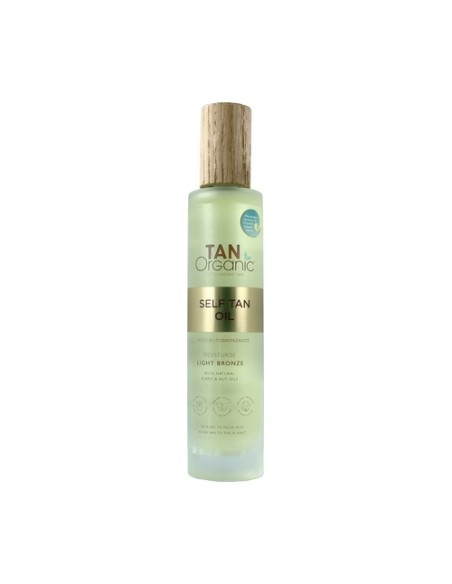 Autobronceador Hidratante Transparante (Tanorganic Oil) 100 ml de aceite (Cítricos) Tanorganic