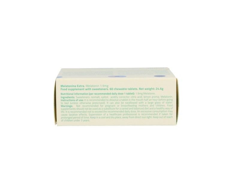 Melatonina Extra Masticable 60 comprimidos Sakai