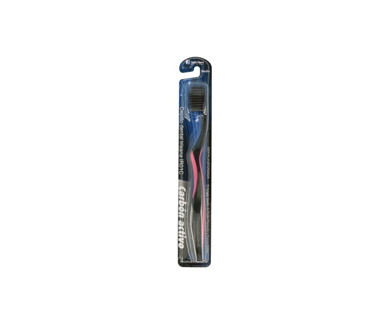 Cepillo dental con carbón activo 1 unidad Irisana