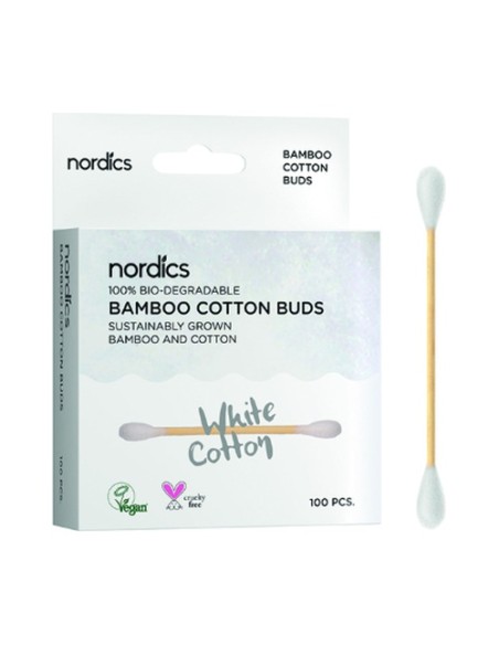 Bastoncillos Algodón 100 unidades Nordics
