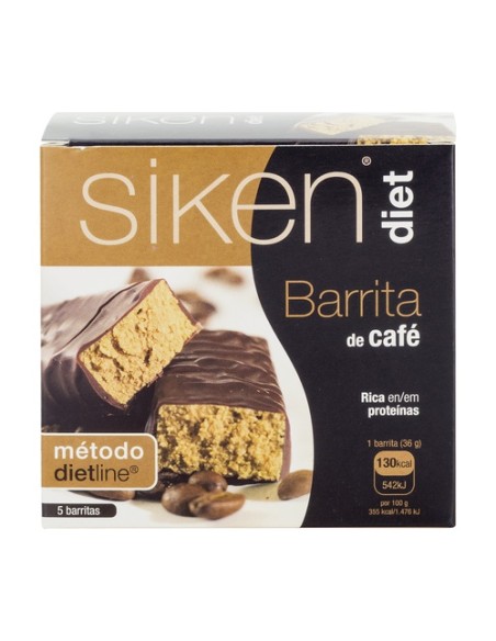 Barrita de Café 5 barritas de 36g SIKEN