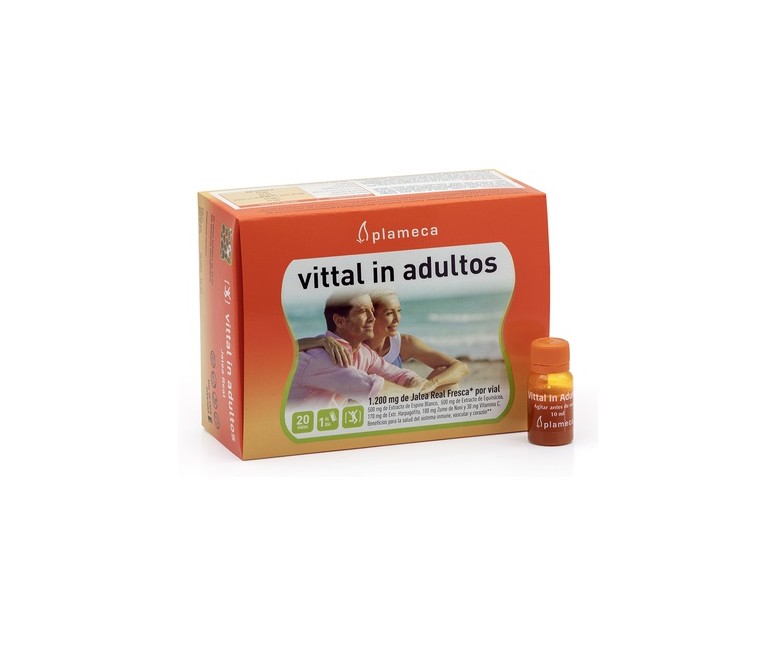 Vittal In Adultos 20 viales de 10ml Plameca