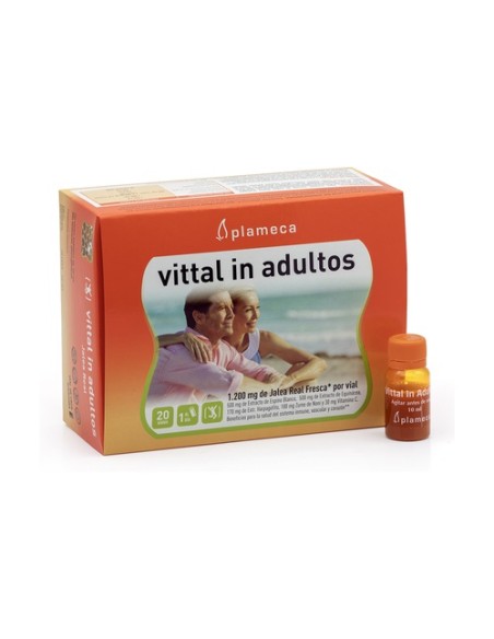 Vittal In Adultos 20 viales de 10ml Plameca