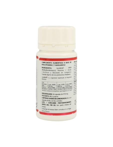 HoloMSM 50 cápsulas de 970mg Equisalud