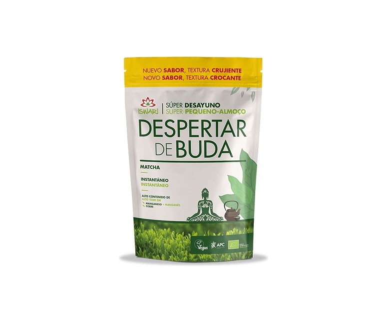Despertar de buda matcha bebida vegetal Bio 360 g de polvo (Matcha) Iswari