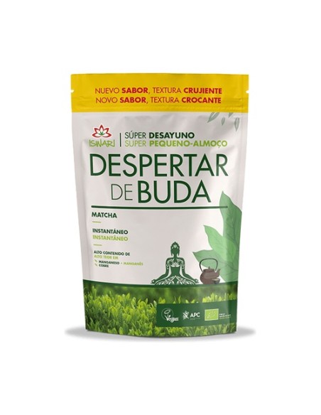 Despertar de buda matcha bebida vegetal Bio 360 g de polvo (Matcha) Iswari