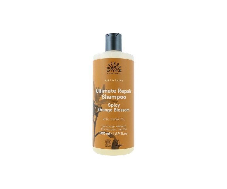 Champú flor de azahar, naranja 500 ml Urtekram