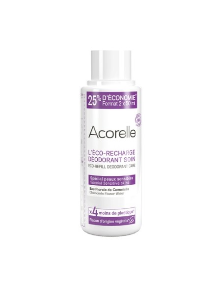 Recarga desodorante piel sensible 100 ml Acorelle