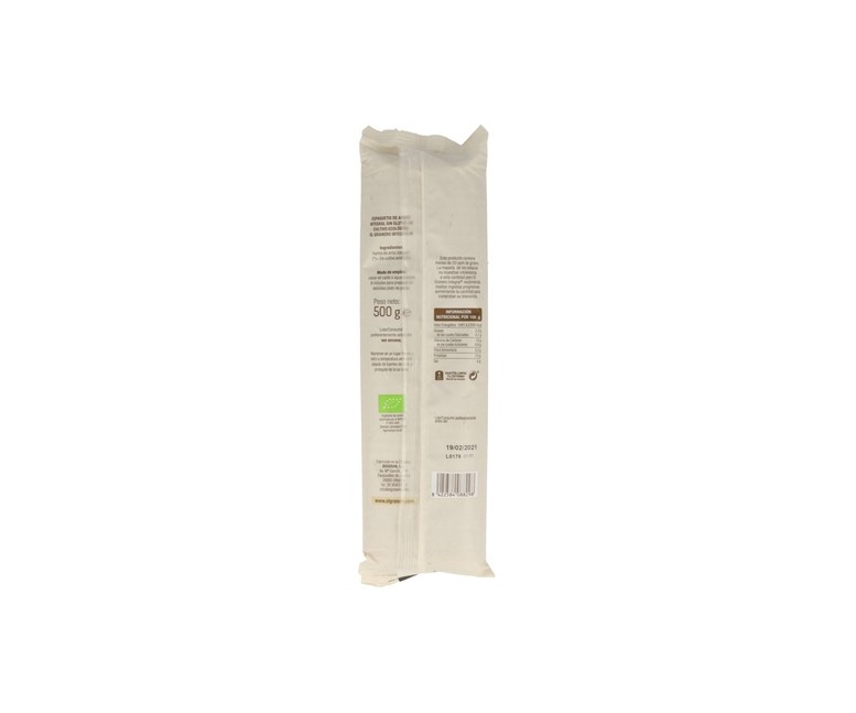 Espaguetis de arroz integral Sin gluten 500 g El Granero Integral