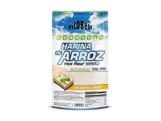 Harina de arroz tarta de banana