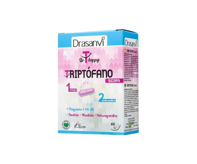 Triptófano bicapa 60 comprimidos Drasanvi
