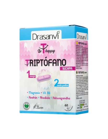Triptófano bicapa 60 comprimidos Drasanvi