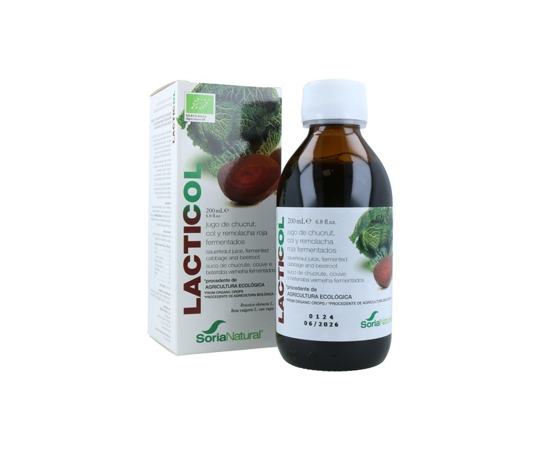 Lacticol Jugo de Chucrut 200 ml Soria Natural