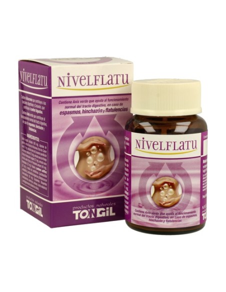 Nivelflatu 30 cápsulas de 624mg Tongil