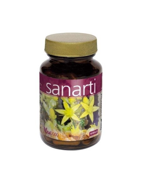 Sanarti articulaciones y musculos 40 cápsulas Vital 2000