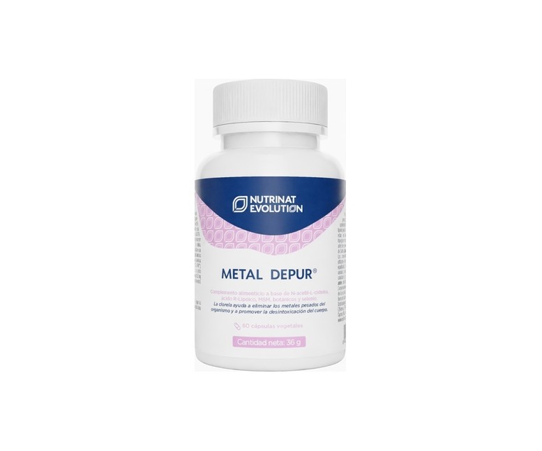 Metal Depur 60 cápsulas vegetales Nutrinat Evolution