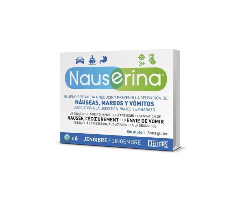 Nauserina 6 comprimidos Deiters