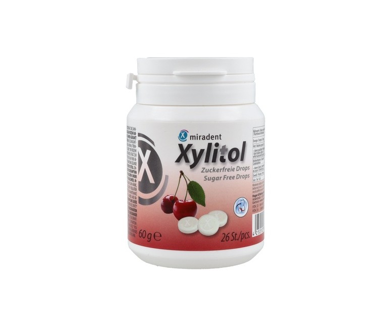 Caramelos de Cereza con Xylitol 26 caramelos Miradent
