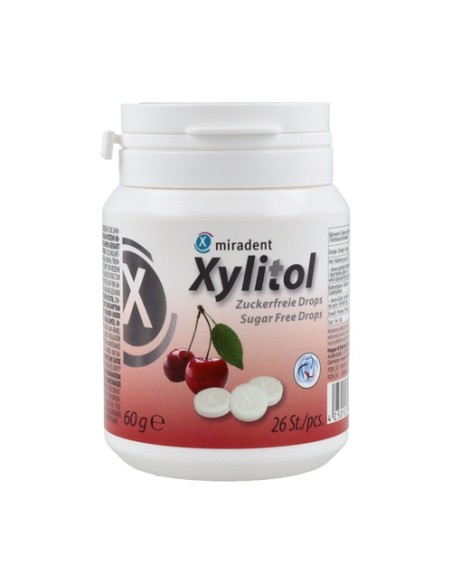 Caramelos de Cereza con Xylitol 26 caramelos Miradent