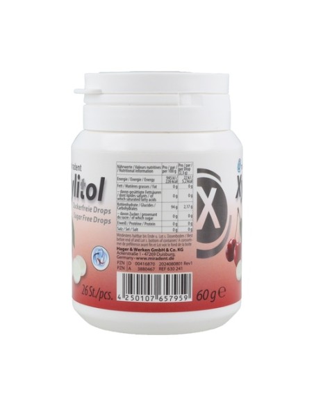 Caramelos de Cereza con Xylitol 26 caramelos Miradent
