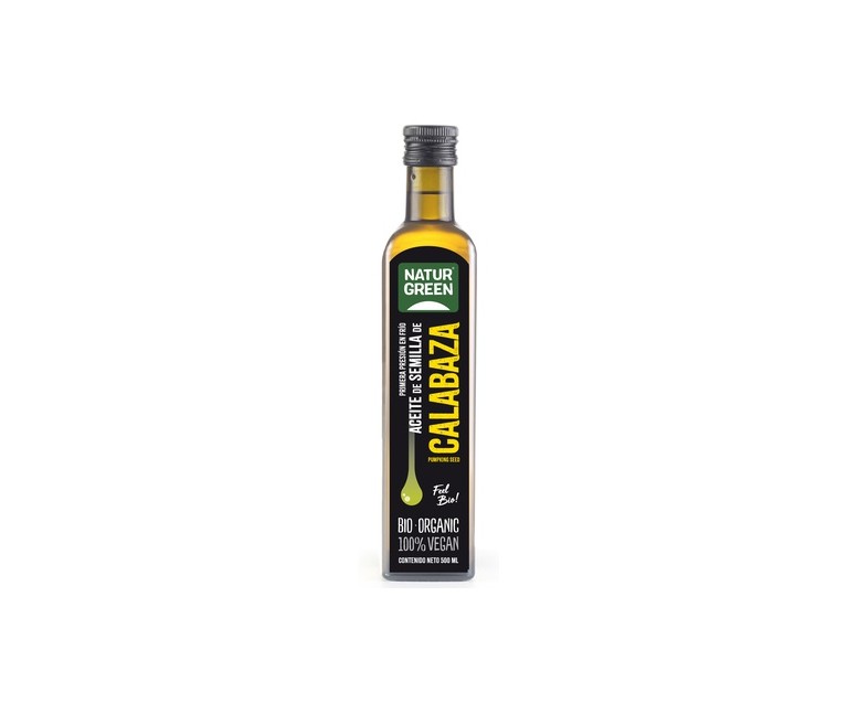 Aceite de semilla de calabaza Bio 500 ml de aceite NaturGreen