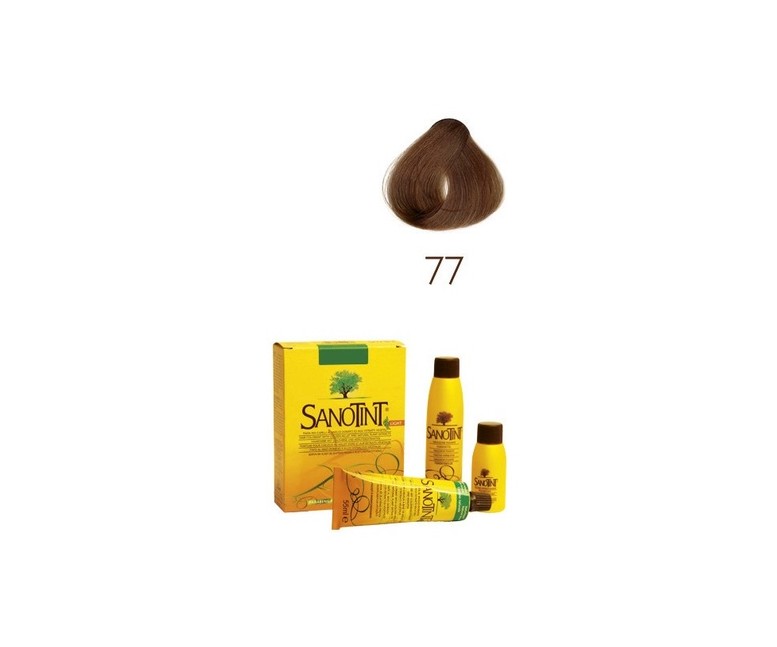 Tinte Sensitive 77 Rubio Oscuro Dorado 125 ml (Rubio) Sanotint