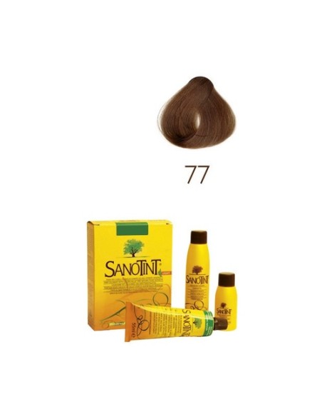 Tinte Sensitive 77 Rubio Oscuro Dorado 125 ml (Rubio) Sanotint