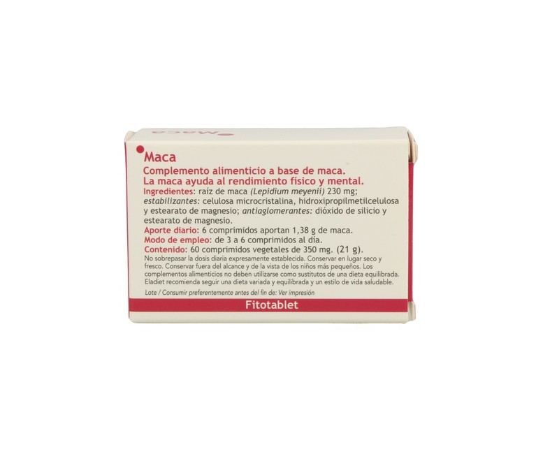 Maca 60 comprimidos Eladiet