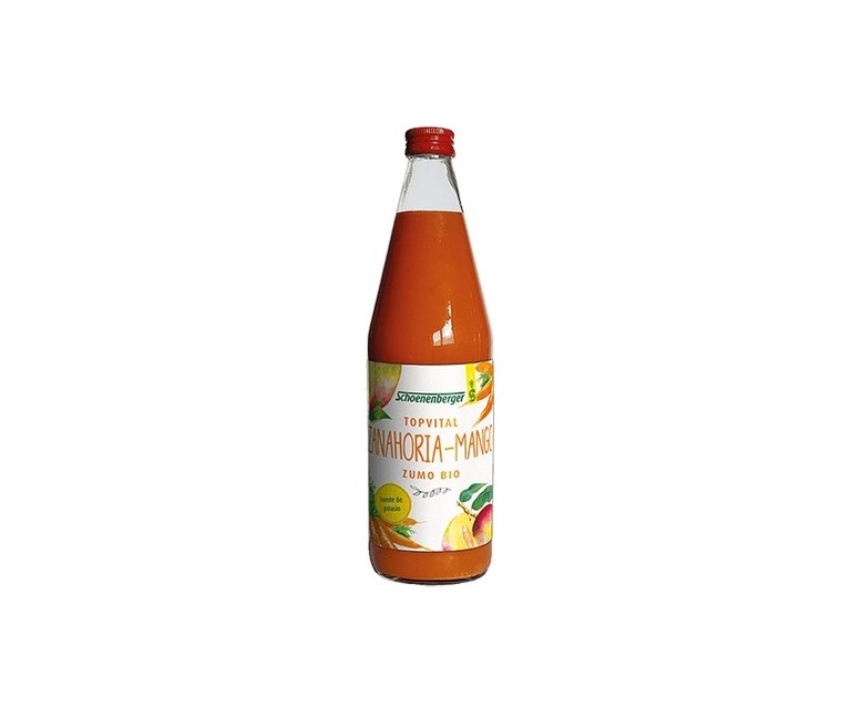 Topvital Zumo de zanahoria y mango Bio 750 ml Salus