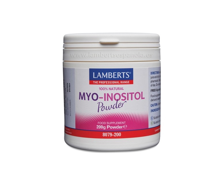 MYO Inositol 200 g de polvo Lamberts