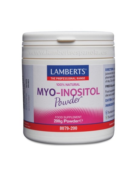 MYO Inositol 200 g de polvo Lamberts