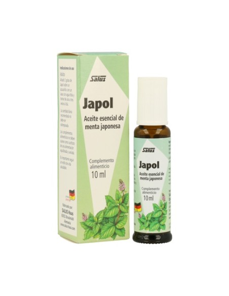 Esencia Menta Japonesa Schoenenberger 10 ml de aceite esencial Salus