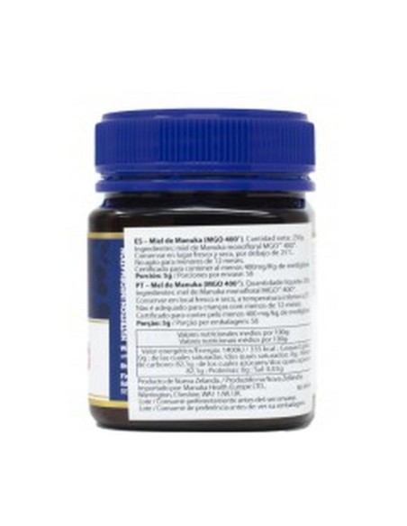 Miel de Manuka MGO 400+ 250 g Manuka Health New Zealand