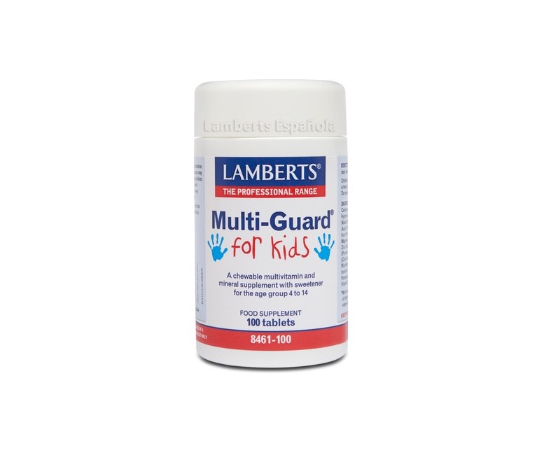 Multi-Guard for kids 100 tabletas Lamberts
