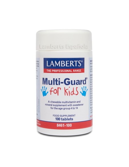 Multi-Guard for kids 100 tabletas Lamberts