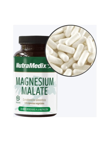 Magnesium malate 120 cápsulas Nutramedix