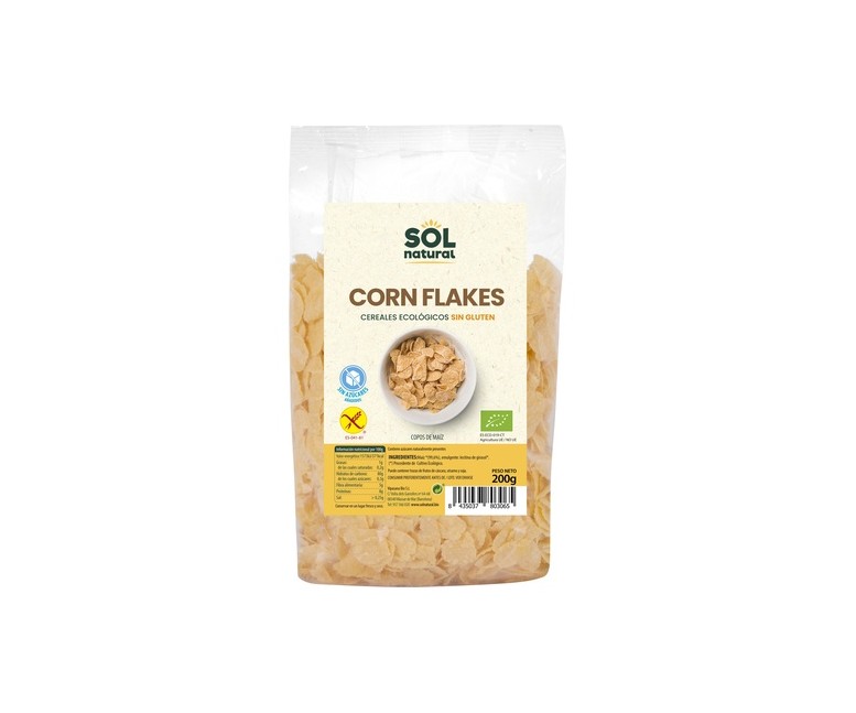 Corn flakes sin gluten Bio 150 g Sol Natural